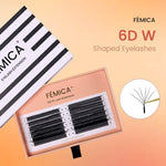 FEMICA-DIYDAY LLUM 3D4D5D6D7D8D W Shape Eyelash Extension W Style Faux Mink Eyelashes Premade Volume Fan Lashes Supplies (3)