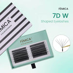 Lash clusters eye lashes makeup for cosplay, natural-looking faux cils for DIY eyelash extension, lightweight reusable false eyelashes-nagaraku-decemars-diyday-Tdance lashes u shaped lashes comic lashes-femicalashes.com