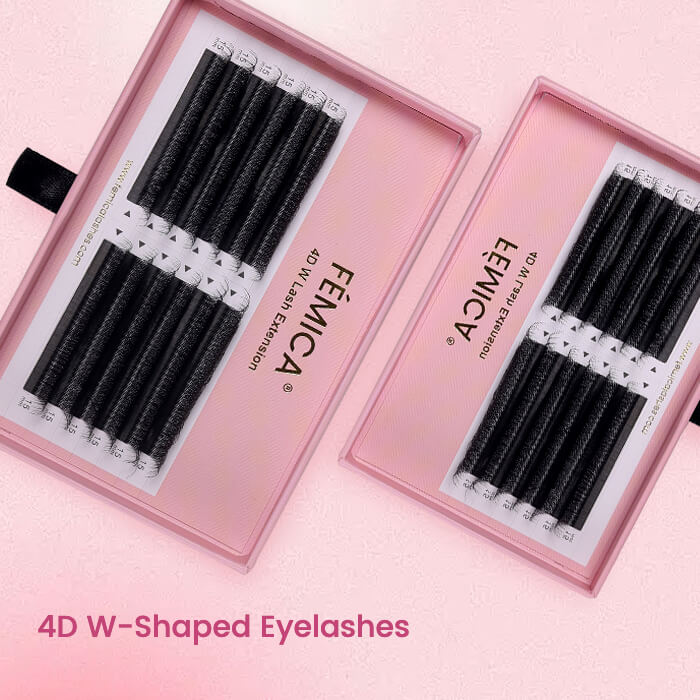 FEMICA-DIYDAY_Decemars Nagaraku LLUM_3D4D5D6D7D8D_W_Shape_Eyelash_Extension_W_Style_Faux_Mink_Eyelashes_Premade_Volume_Fan_Lashes_Supplies_4_2