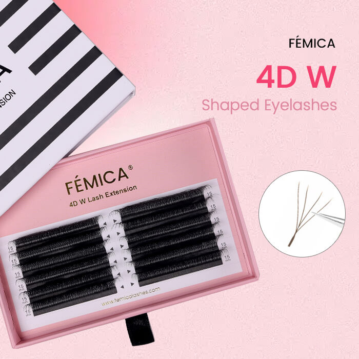 FEMICA-DIYDAY_Decemars Nagaraku LLUM_3D4D5D6D7D8D_W_Shape_Eyelash_Extension_W_Style_Faux_Mink_Eyelashes_Premade_Volume_Fan_Lashes_Supplies_4_2