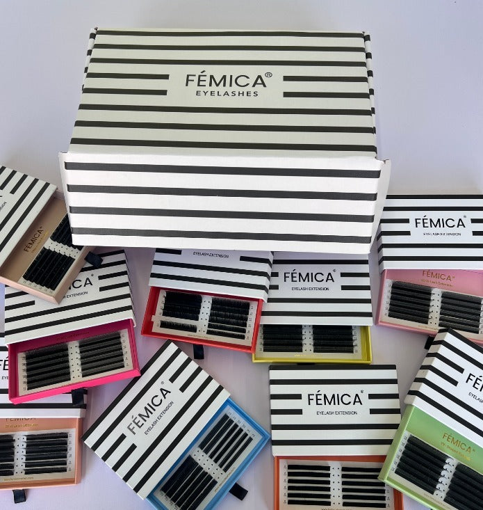 FEMICA-DIYDAY_Decemars Nagaraku _3D4D5D6D7D8D Easy fanning eyelashes_W_Shape_Eyelash_Extension_W_Style_Faux_Mink_Eyelashes_Premade_Volume_Fan_Lashes_Supplies